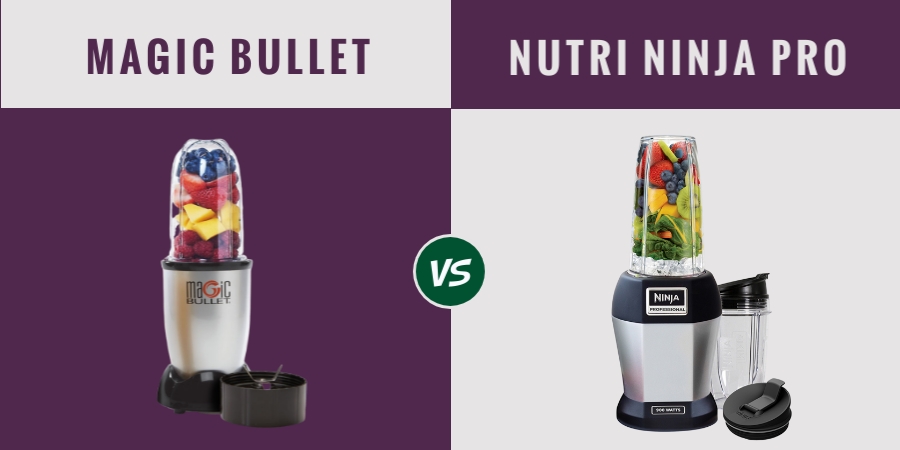 Nutri Ninja Pro vs. Magic Bullet Blender